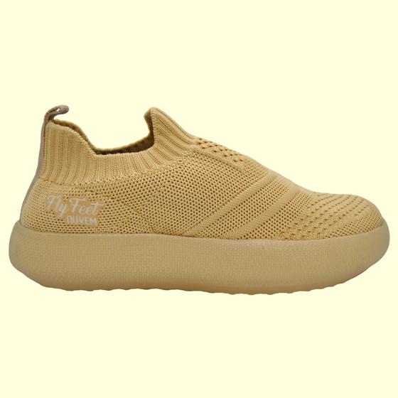 Imagem de Tênis Ortopédico Flyfeet Nuvem Tecido Knit Ortho Pauher