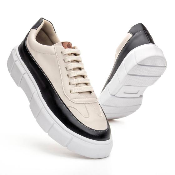 Imagem de Tenis Oversized H.Boss Melburk Sneaker Masculino Casual Sola Alta