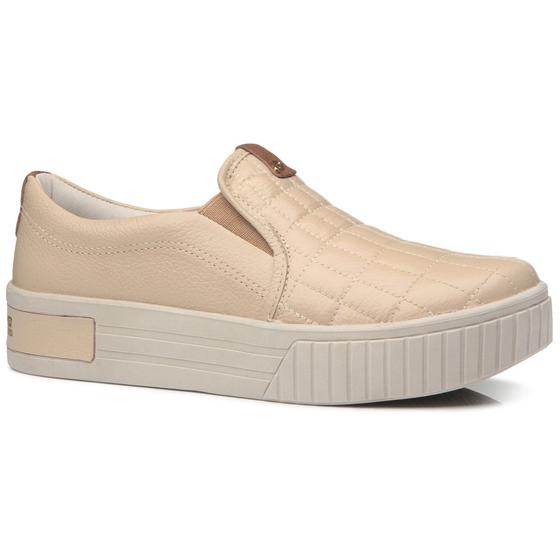 Imagem de Tênis Pegada Feminino Slip On em Couro - 212501