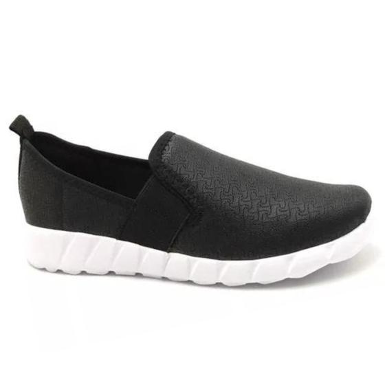 Imagem de Tênis Piccadilly Slip On Feminino Preto