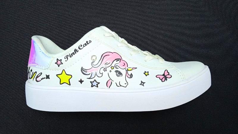 Imagem de Tênis pink cats unicornio 3340 w9745