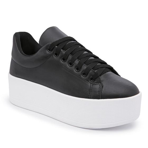 Tenis Plataforma Feminino Sola Alta Fashion Moda Blogueira Menor preço em Tenis Plataforma Feminino Sola Alta Fashion Moda Blogueira