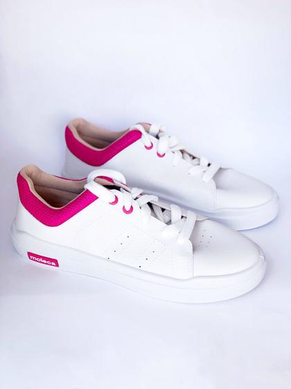 Imagem de Tênis Preto/Pink/Branco Napa Moleca