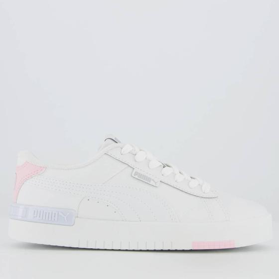 Imagem de Tênis Puma Jada BDP Feminino Branco e Prata