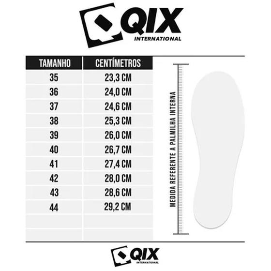 Imagem de Tênis qix skate combat retrô