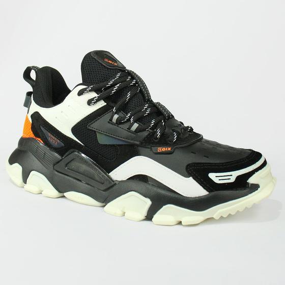 Tênis Qix Trek Preto e Branco Menor preço em Tênis Qix Trek Preto e Branco