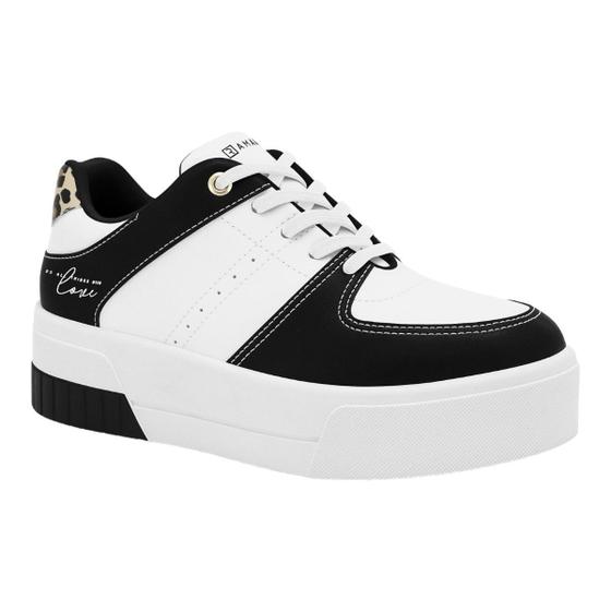 Imagem de Tênis Ramarim 2484102 Cadarço Plataforma Flatform Original Feminino