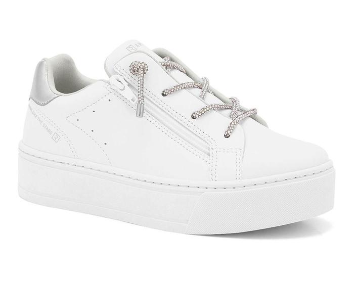 Imagem de Tenis Ramarim Brilho Strass Feminino BRANCO