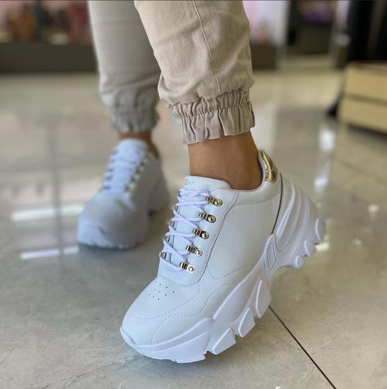 Calados Ramarim Casual Feminino Ramarim Branco TÃªnis Casual