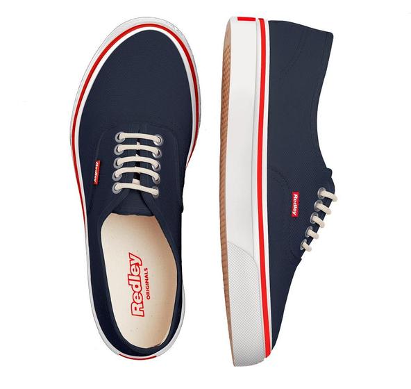 Tênis Redley Originals Summer Clássico Azul Marinho Cano Baixo Menor preço em Tênis Redley Originals Summer Clássico Azul Marinho Cano Baixo