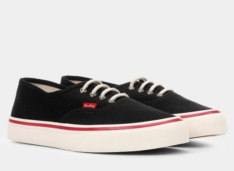 Tênis Redley Originals Summer Preto Branco Menor preço em Tênis Redley Originals Summer Preto Branco