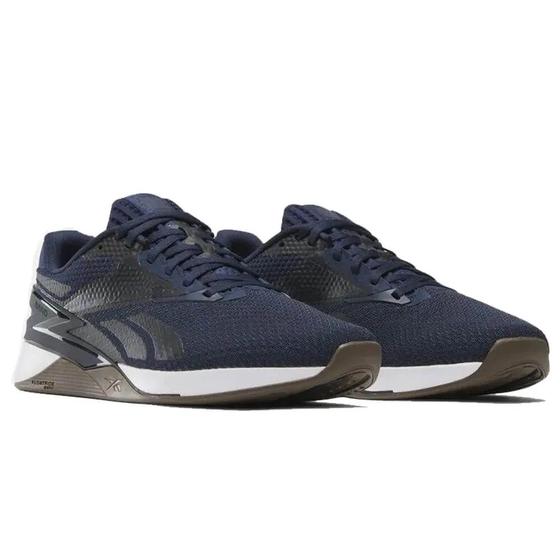 Imagem de Tênis Reebok Nano X3 - Marinho / Branco / Marrom