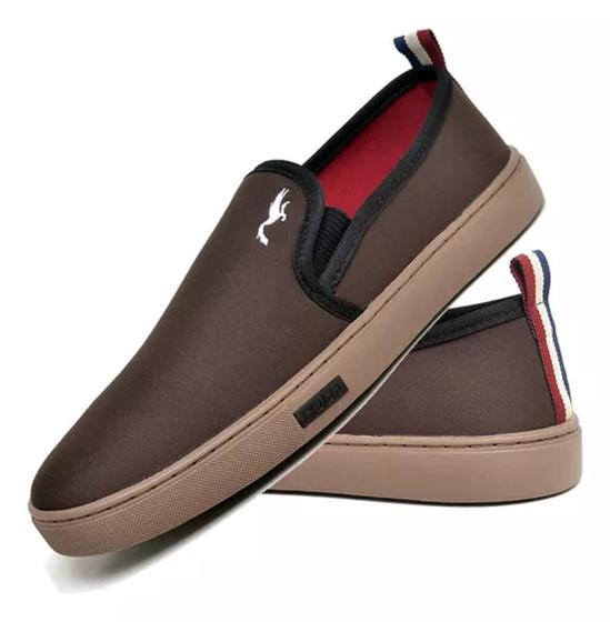 Imagem de Tênis Sapatenis Masculino Casual Slip On Iate