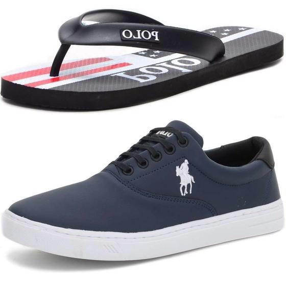 Imagem de Tênis Sapatênis Masculino com Chinelo Casual Polo Plus