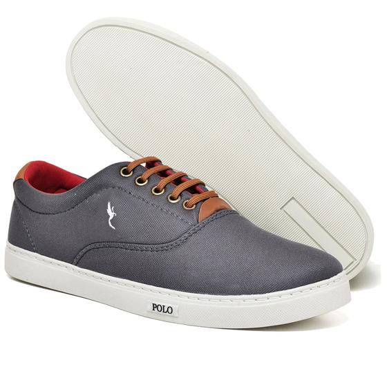 Imagem de Tênis Sapatênis Masculino  Polo Blu Casual cano baixo Clássico Lançamento -7700 S008