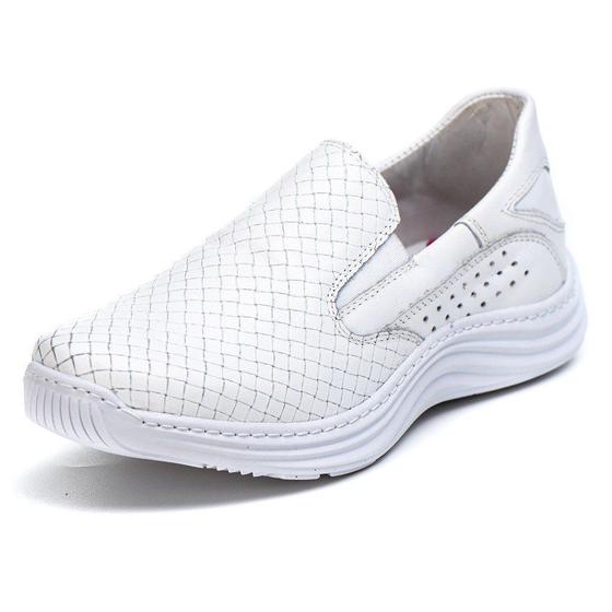 Imagem de Tênis Sapatenis Slip Top Franca Shoes Off White