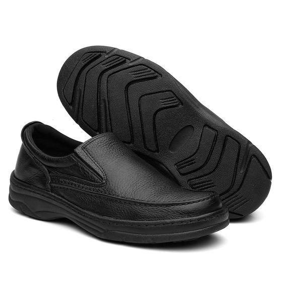 Tênis Sapato Ortopédico Tênis Masculino com Elástico em Couro! Menor preço em Tênis Sapato Ortopédico Tênis Masculino com Elástico em Couro!