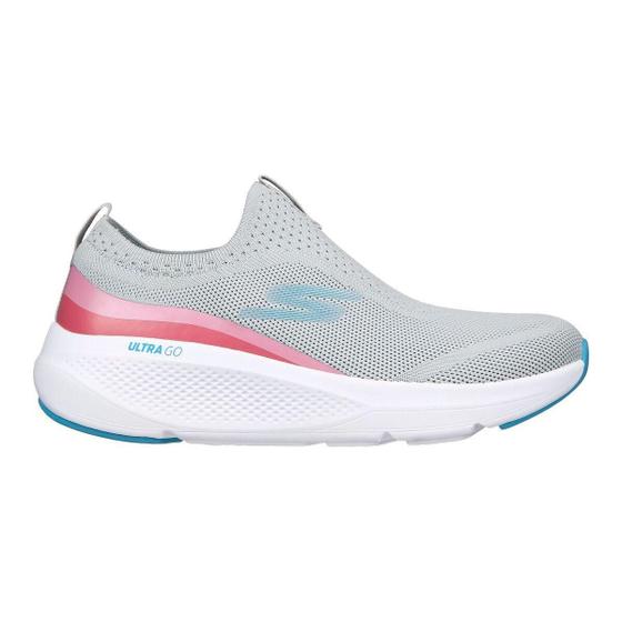 Imagem de Tenis skechers 128320br cinza/rosa feminino