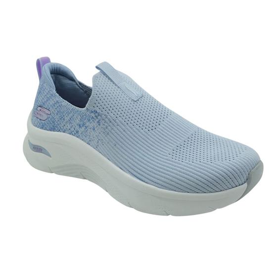 Imagem de Tênis Skechers Feminino Arch Fit DLux Key Journey Azul