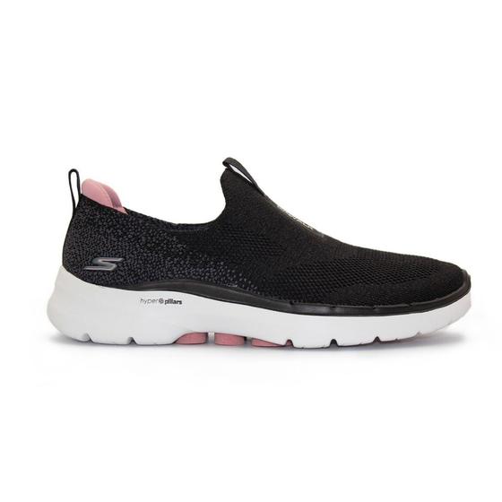Tênis Skechers Feminino Slip-On Go Walk 6-Glimmering Menor preço em Tênis Skechers Feminino Slip-On Go Walk 6-Glimmering