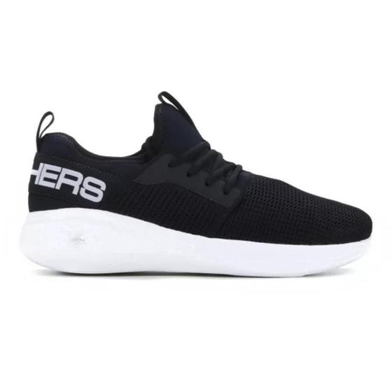 Imagem de Tenis skechers go run fast 15103br preto branco