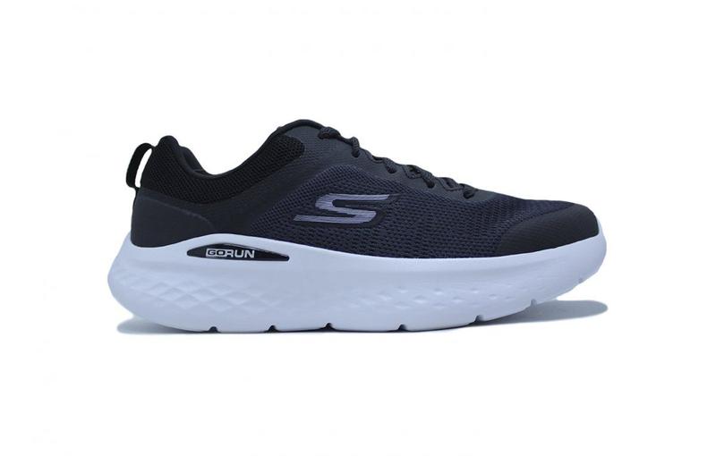 Imagem de Tenis Skechers Go Run Lite - masculino - cinza+preto+branco