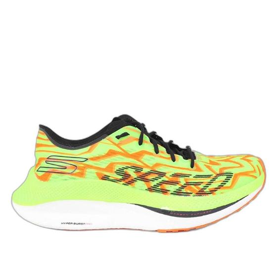 Imagem de Tênis Skechers Go Run Speed Beast Masculino - Verde e Laranja