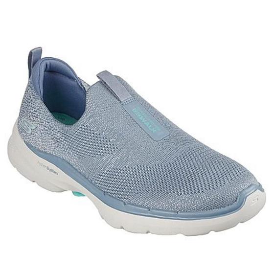 Imagem de Tenis skechers go walk 6 glimmering ref 124502br feminino