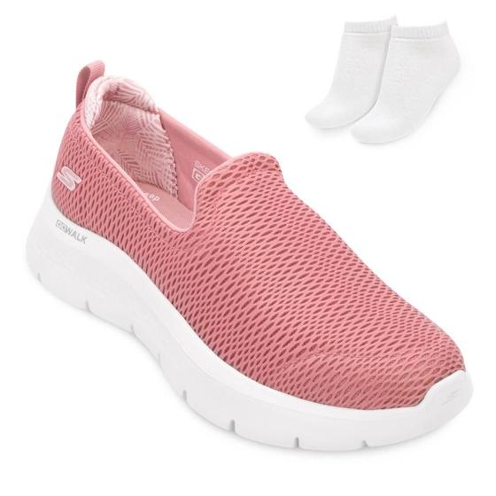 Imagem de Tênis Skechers Go Walk Flex e Meia SK24-89625