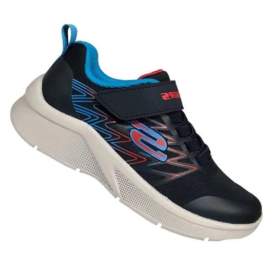 Imagem de Tênis Skechers Infantil Microspec Texlor Preto Azul Menino