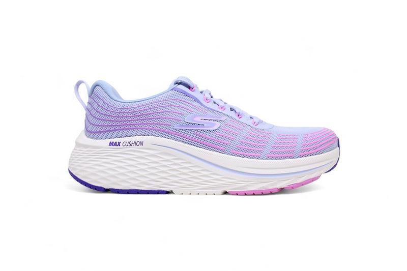 Imagem de Tenis Skechers Max Cushioning Elite 2.0 - feminino - azul e rosa