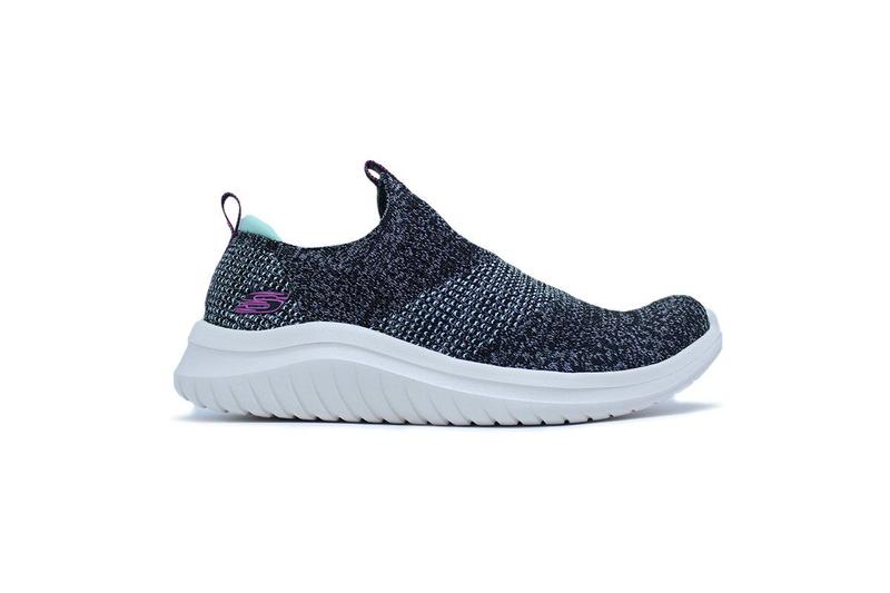 Imagem de Tenis Skechers Ultra Flex 2.0-Pretty Dazzlin - feminino - preto+rosa