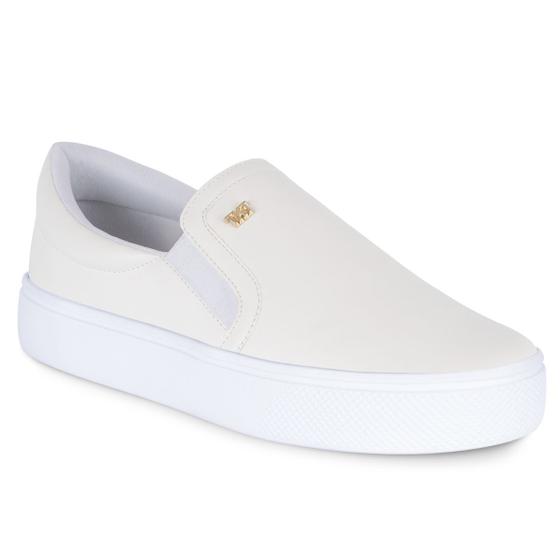 Imagem de Tênis Slip On Calce Fácil Casual Feminino Confortavel Moda Inverno