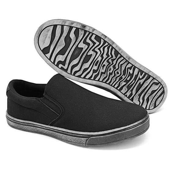 Imagem de Tênis Slip On Calce Fácil Elástico Babuche Top Macio JDK466