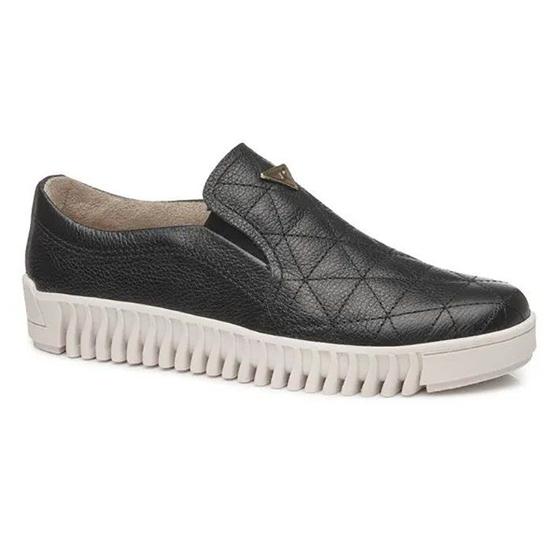 Imagem de Tênis Slip On Couro Pegada 210515 Feminino