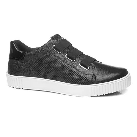 Imagem de Tênis Slip On Couro Pegada 219015 Feminino