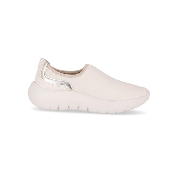 Imagem de Tênis Slip On Eliane Off White com Ouro