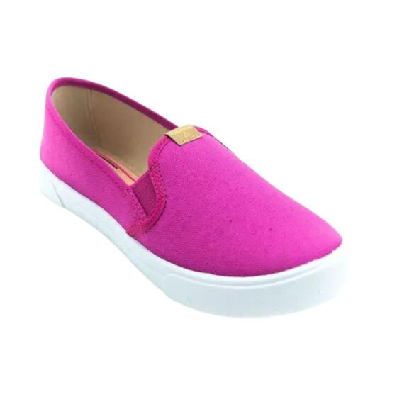 Imagem de Tenis Slip On Feminino Elastico Lateral Slipper Basico Moleca 5296.130