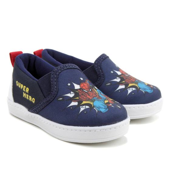 Imagem de Tênis Slip On Infantil Marvel Spider-Man Masculino