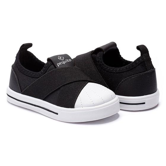 Imagem de Tênis Slip on Infantil Unissex Elástico Confort