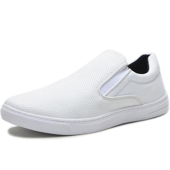 Imagem de Tênis Slip On Masculino Casual Form's Branco