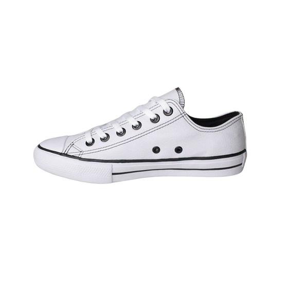 Imagem de Tênis Star Skate Casual Passeio Masculino Feminino Branco