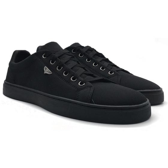 Imagem de Tenis Street Walker Preto Masculino Sola Preto