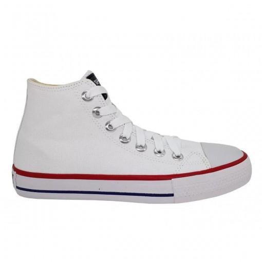 Imagem de Tenis Super Star Cano Longo Lona Empire BRANCO