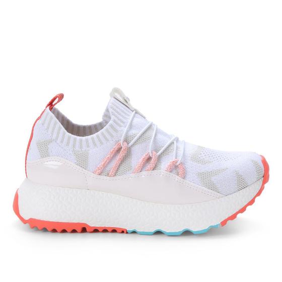 Tênis Feminino Tenis Tanara Branco Tênis Tanara Jogging Malha