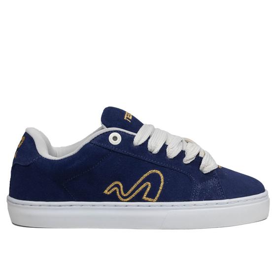 Imagem de Tênis Tesla Hertz Suede XL Navy Gold - Azul