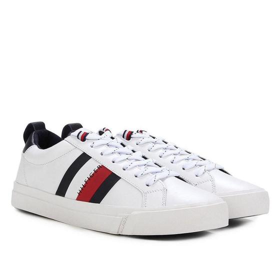 Imagem de Tênis Tommy Hilfiger Dino 9A Masculino Branco