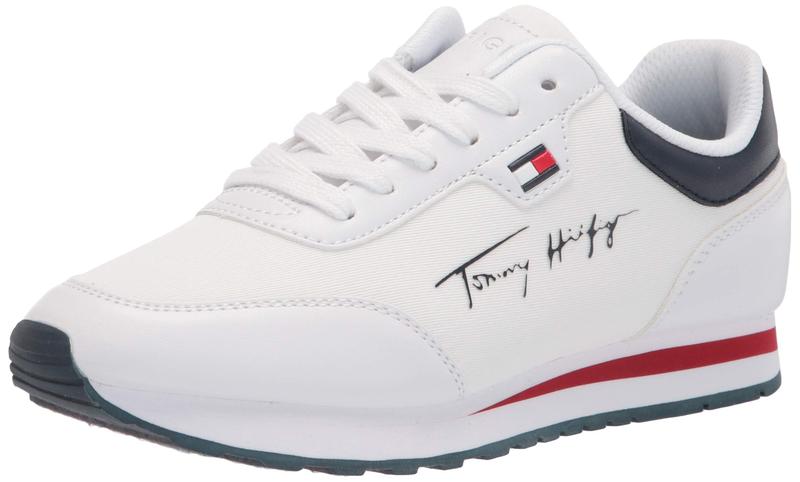 Imagem de Tênis Tommy Hilfiger Feminino Branco - Modelo 118 com Cadarços