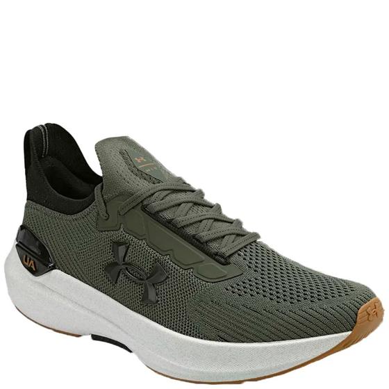 Imagem de Tênis Under Armour Charged Hit Masculino Verde Preto