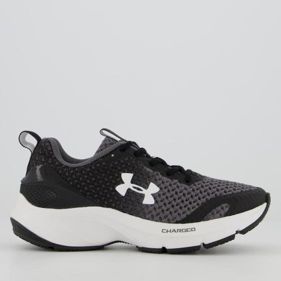 Imagem de Tênis Under Armour Charged Prompt Preto e Chumbo